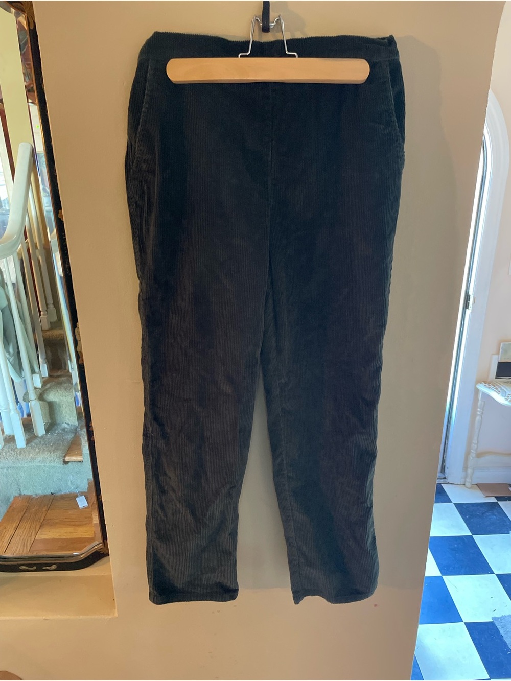 Denim & co. Dark green Corduroy Pants